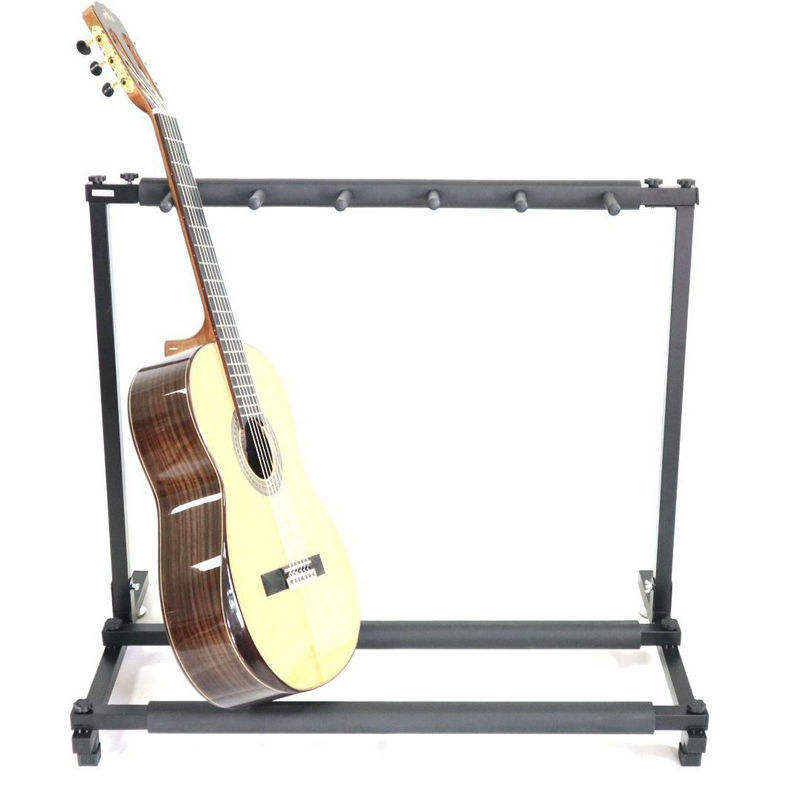 Musical Instrument Groups - ชั้นวางกีตาร์แบบหลายแถวและหลายกลุ่ม 5 ชั้น สำหรับจัดระเบียบเครื่องดนตรีของคุณ