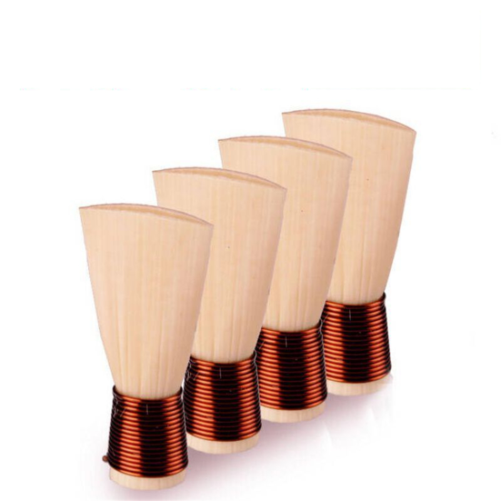 Musical Instrument Reed - ชุดนกหวีดซูโอนา 4 ชิ้น ผลิตขึ้นสำหรับชาวจีน ทำจากวัสดุไม้ไผ่สำหรับเครื่องดนตรีประจำชาติ ต้องปรับแต่งโดยผู้เล่น