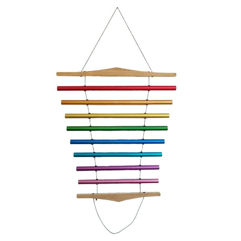Wind Chime Tubular - การบำบัดด้วยเสียง ระฆังลมบำบัดจักระ เครื่องดนตรีบำบัดจักระ ระฆังธาตุบำบัดแบบแกว่ง เครื่องดนตรีประเภทเคาะแบบท่อ