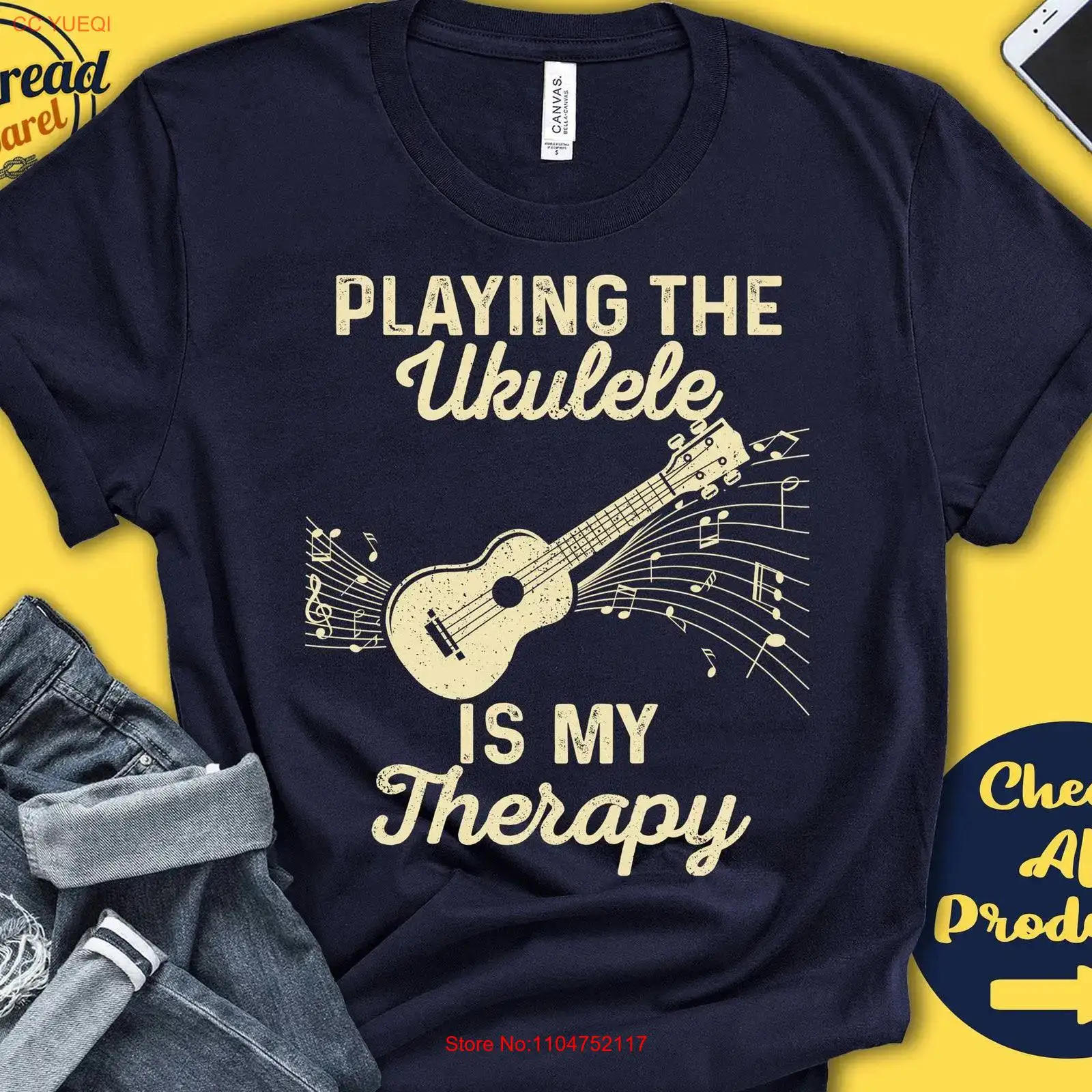 Musical Instrument Hawaii - เสื้อยืดนักเล่นอูคูเลเล่ ฮาวาย ดนตรี เครื่องดนตรีประเภทสาย นักดนตรี My