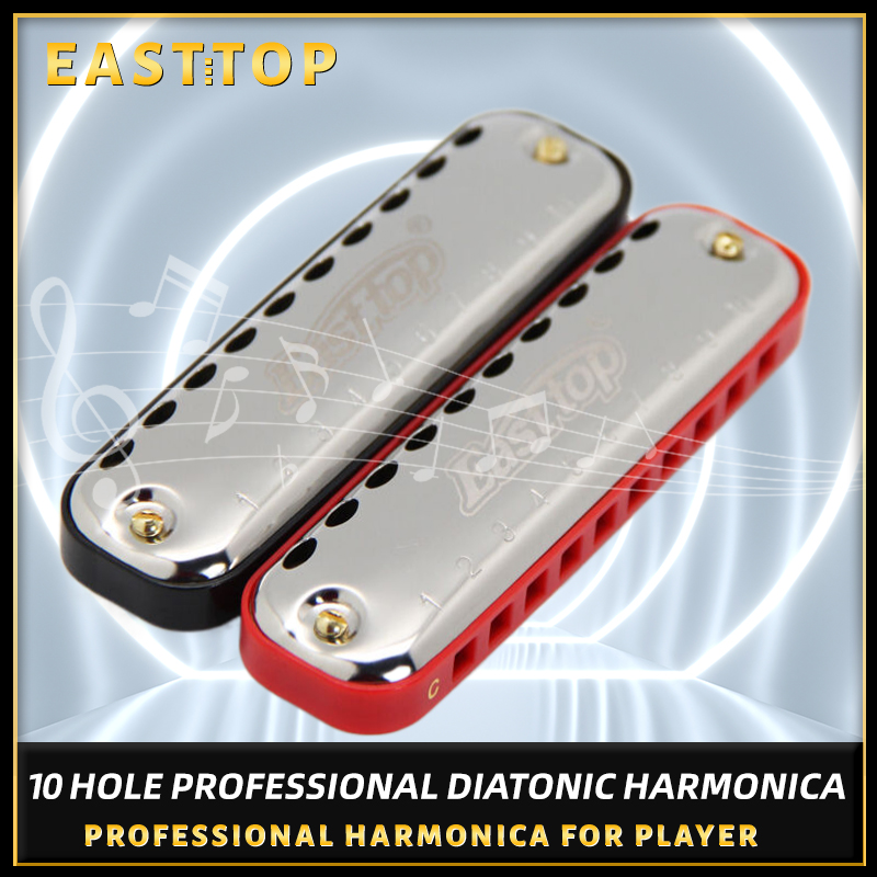 Musical Instrument Reed - EASTTOP Harmonica Blues Harp C Diatonic