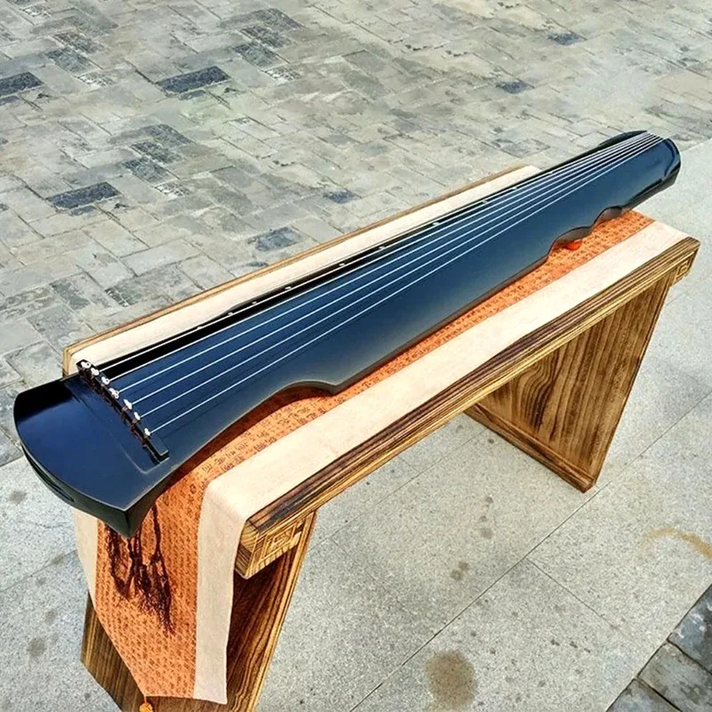 Musical Instrument Oud - 7 สาย Guqin Zither Handmade Guzheng
