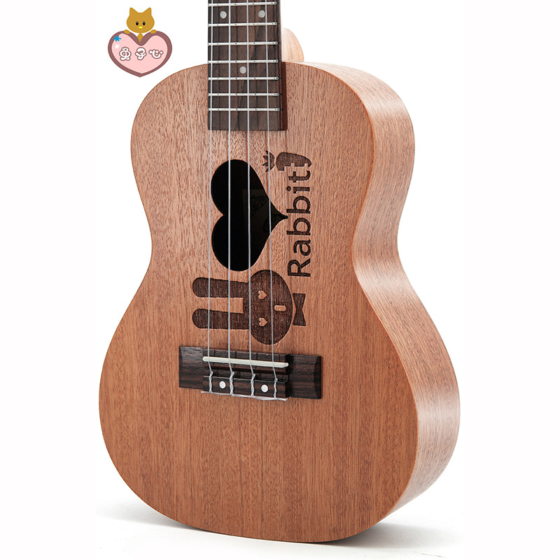 Musical Instrument Hawaii - อูคูเลเล่ซาเปเล่ขนาด 23 นิ้ว ลายน่ารักหลากหลายแบบ อูคูเลเล่ฮาวาย 4