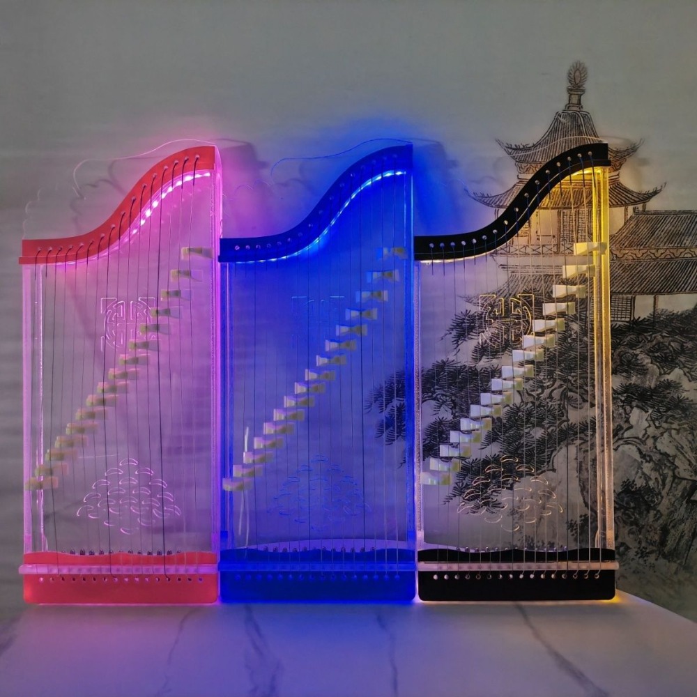 Musical Instrument Oud - 16 Strings Guzheng เริ่มต้นฝึก Healing Noctilucent