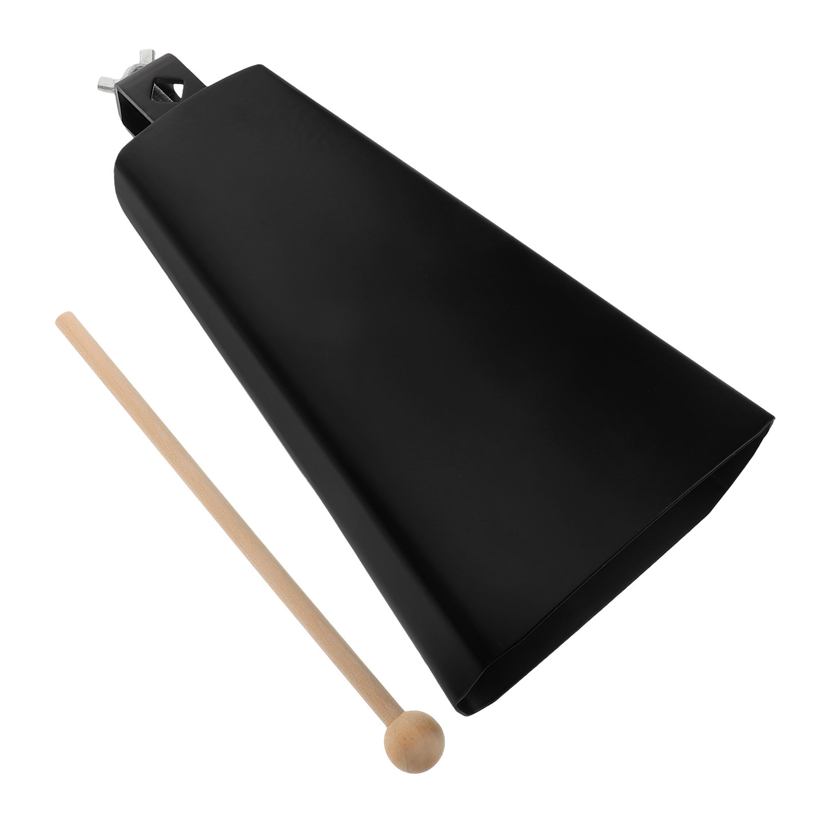 Musical Instrument Gong - ชุดเครื่องดนตรีคาวเบลล์โลหะพร้อมไม้ตี อุปกรณ์เพอร์คัชชันอเนกประสงค์สำหรับมือใหม่ ชุดกลอง ฝึกซ้อมวงดนตรี และการศึกษาดนตรี