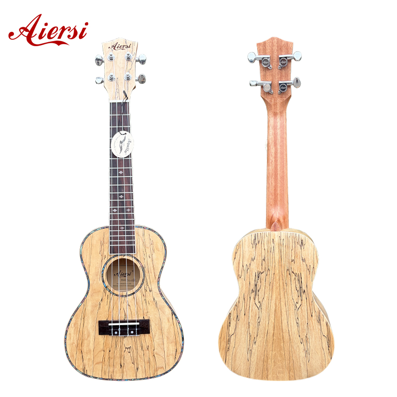 Musical Instrument Hawaii - ไม้เมเปิ้ล ยูคูเลเล่ คอนเสิร์ต 23 นิ้ว ยูคูเลเล่