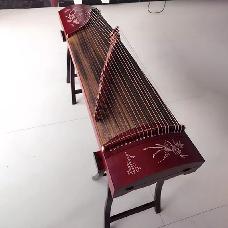 Musical Instrument Oud - 21 สายกู่เจิ้งแบบพกพา 125 ซม.เด็กเริ่มต้นกู่เจิงจีนแบบดั้งเดิมกู่เจิงมืออาชีพเครื่องสาย