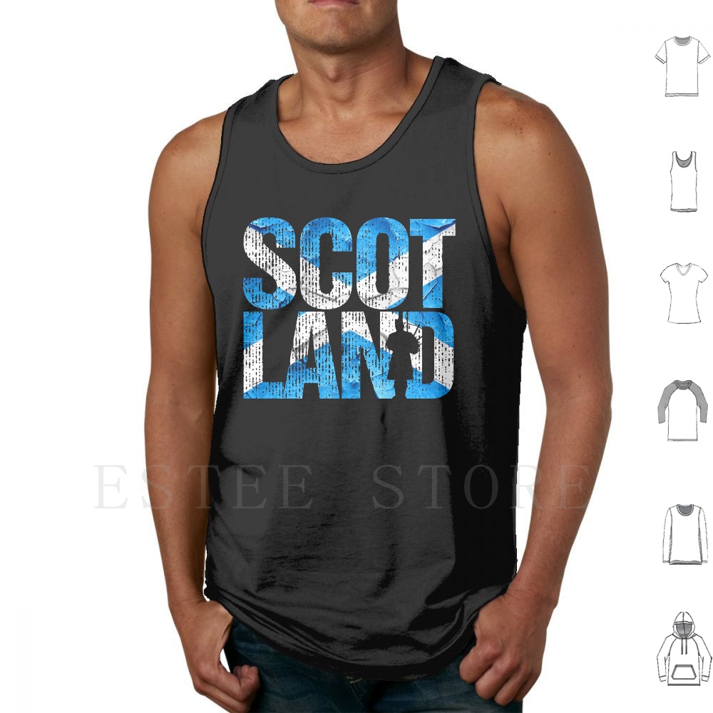 Musical Instrument In Scotland - Scotland Pride เสื้อกล้าม เสื้อกั๊ก เทศกาล Kilt