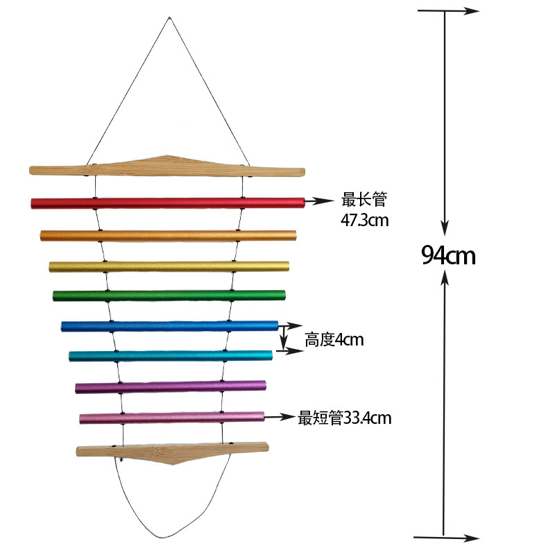 การบำบัดด้วยเสียง ระฆังลมบำบัด - Wind Chime Tubular บทวิจารณ์และราคา