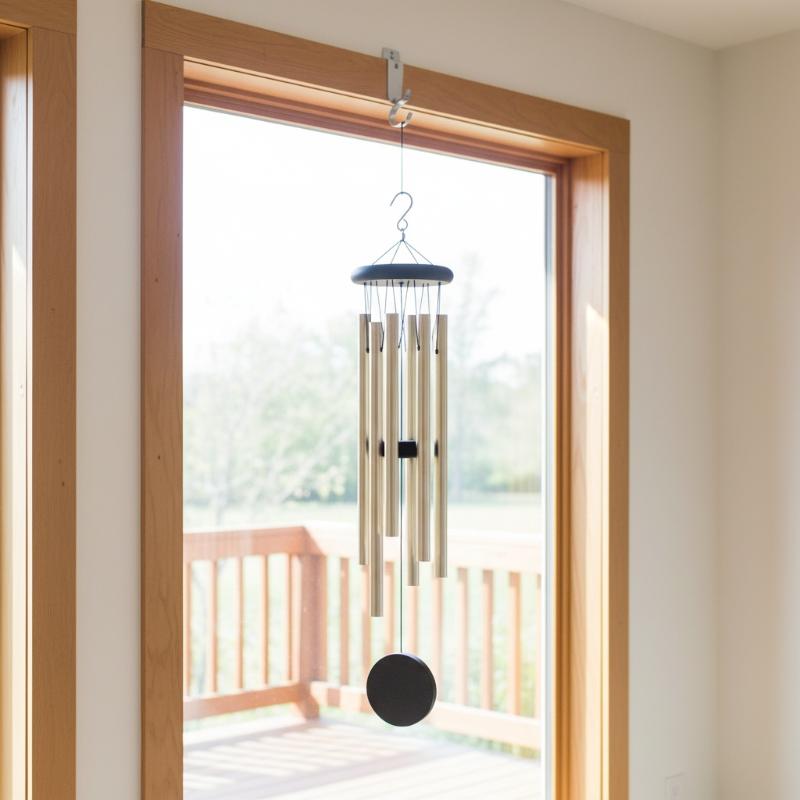 【D】กระดิ่งลม วัสดุไม้แดงและอะล - Wind Chime Tubular บทวิจารณ์และราคา