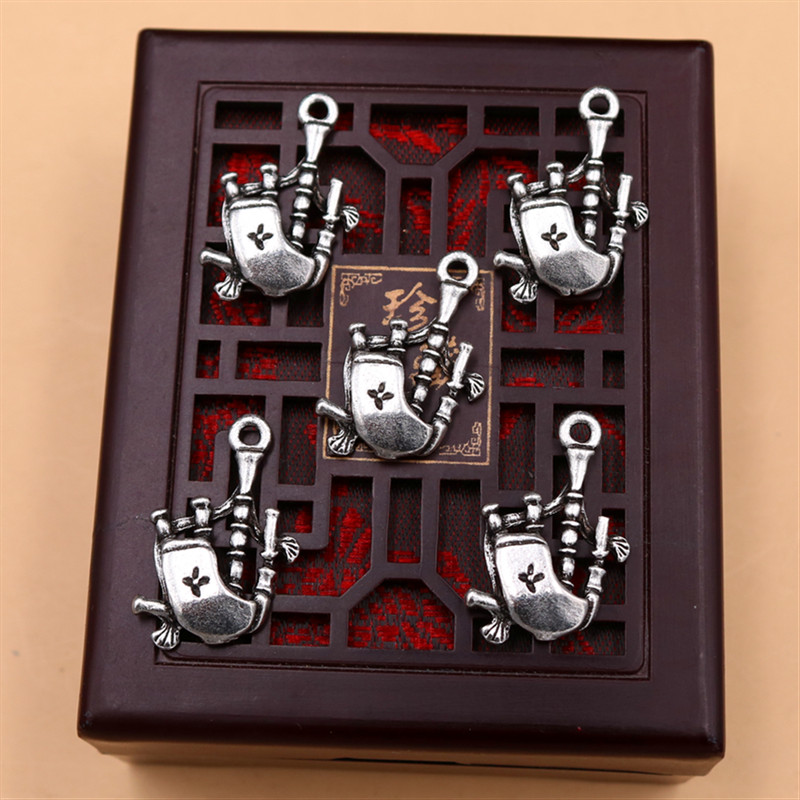 10Pcs Silver Plated Scotland เ - Musical Instrument In Scotland บทวิจารณ์และราคา