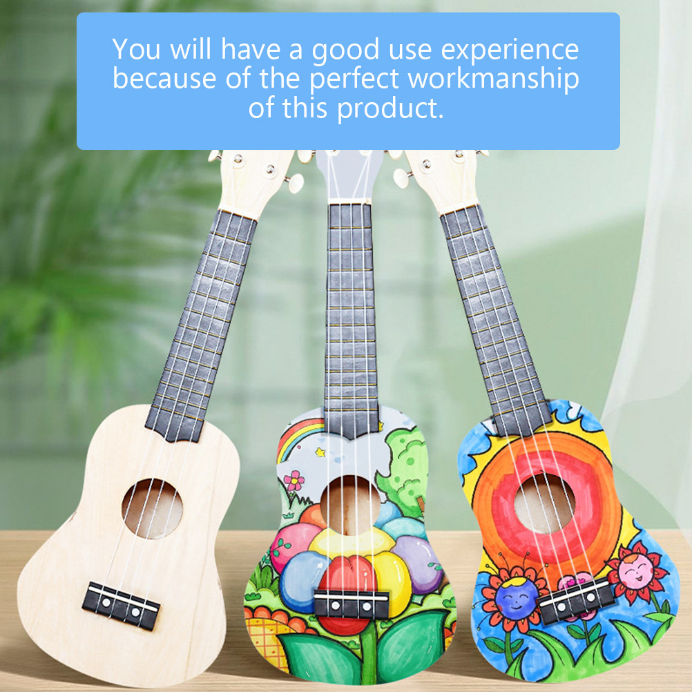 ชุดอุปกรณ์ทำอูคูเลเล่ DIY 1 ชุ - Musical Instrument Diy For Kids บทวิจารณ์และราคา