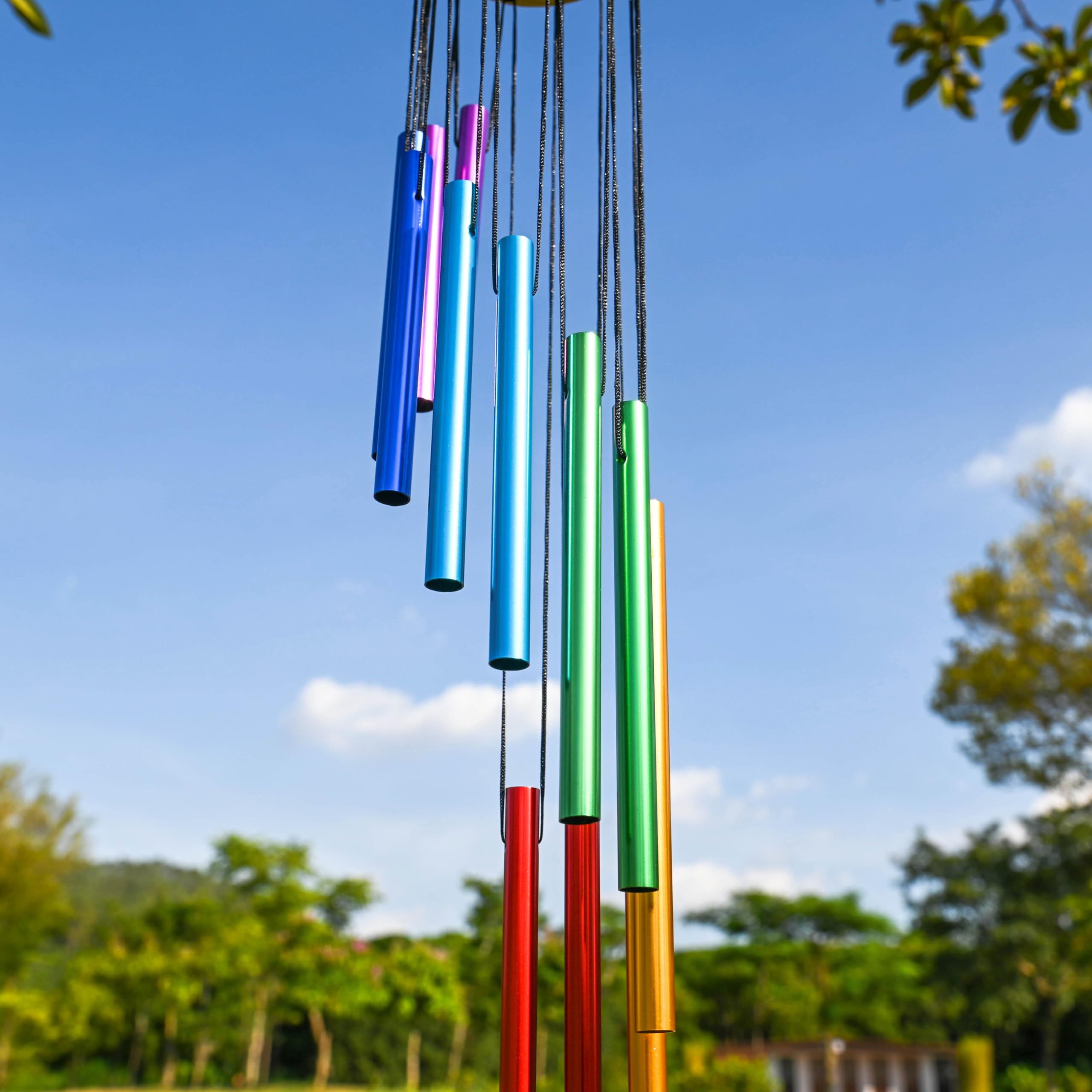 กระดิ่งลมอลูมิเนียมกันน้ำ 12 ห - Wind Chime Tubular บทวิจารณ์และราคา