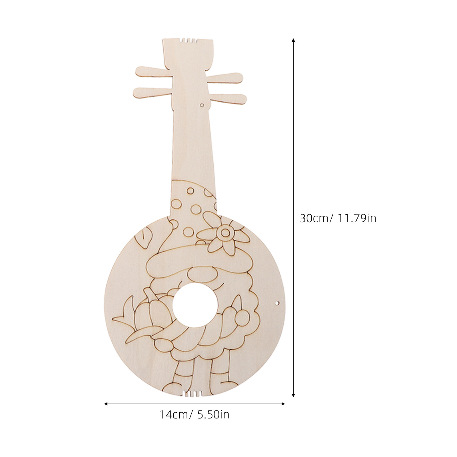 ชุดกีตาร์ไม้ขนาดเล็ก 8 ชิ้น สำ - Musical Instrument Diy For Kids บทวิจารณ์และราคา
