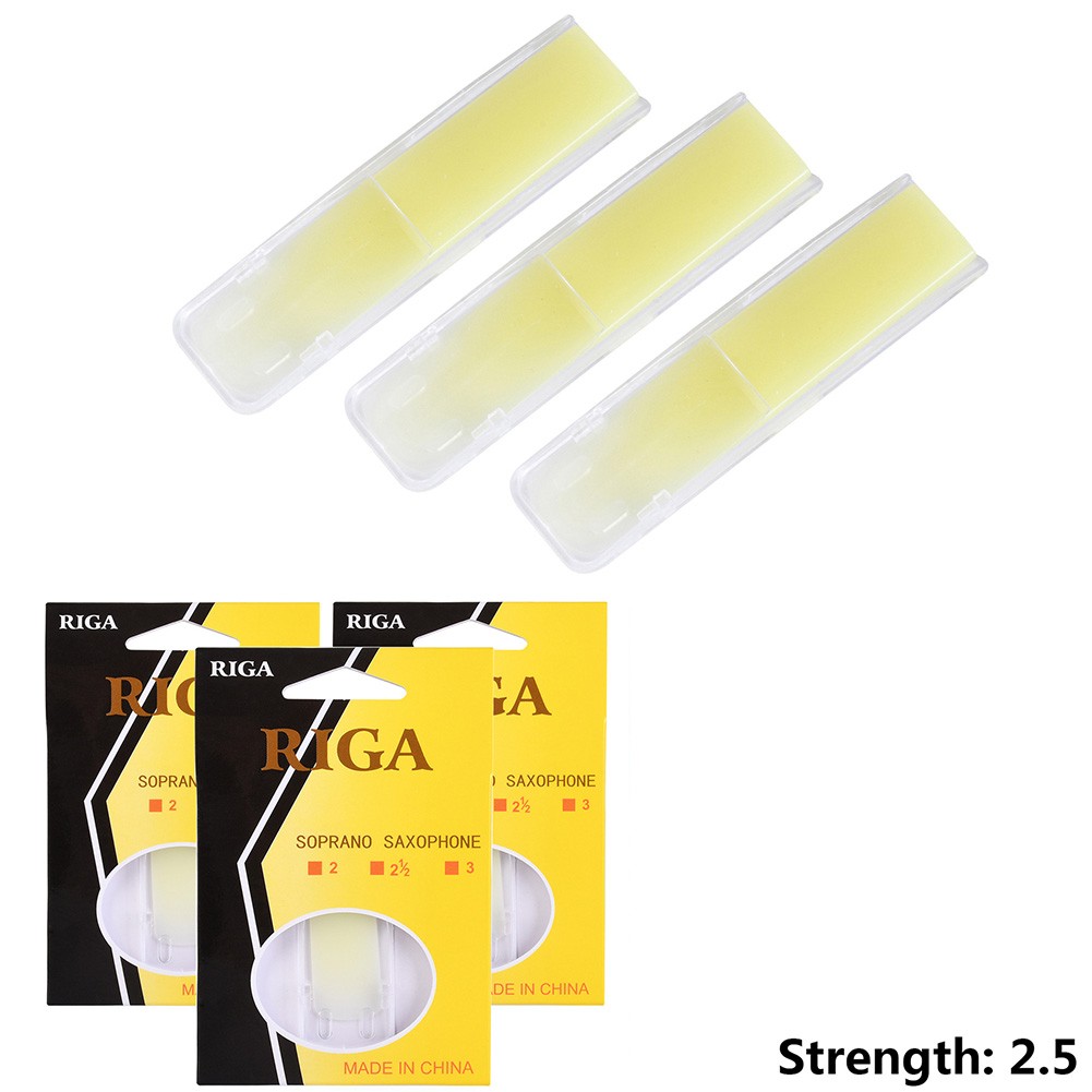 กกเรซิ่น 3 ชิ้น สำหรับผู้เริ่ม - Musical Instrument Reed บทวิจารณ์และราคา