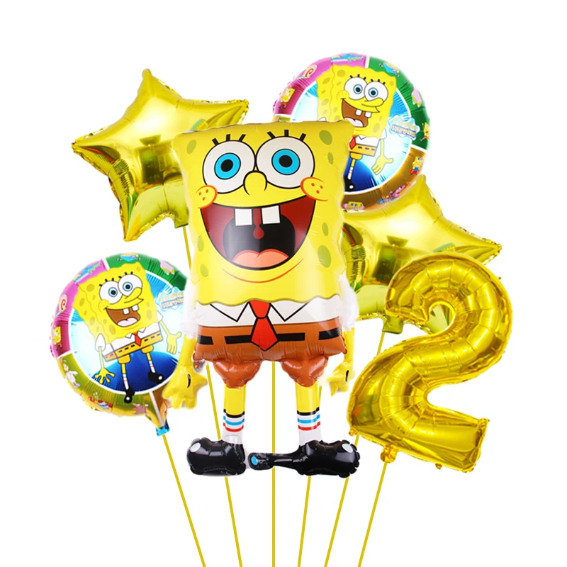 6 ชิ้น SpongeBob SquarePants P - Musical Instrument Gong บทวิจารณ์และราคา