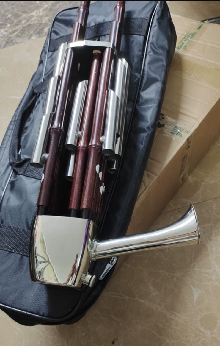 ขลุ่ย 17 ท่อน รุ่น Sheng สีม่ว - Musical Instrument Reed บทวิจารณ์และราคา
