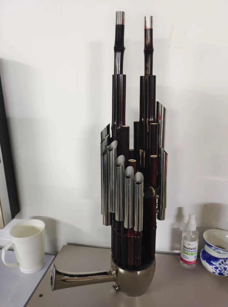 ขลุ่ย 17 ท่อน รุ่น Sheng สีม่ว - Musical Instrument Reed บทวิจารณ์และราคา