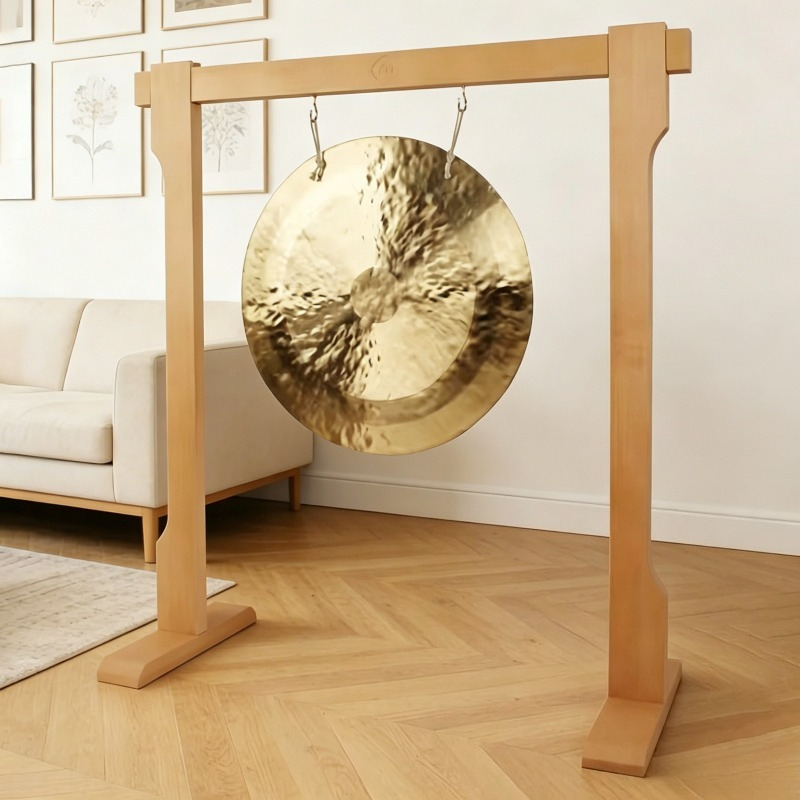 ขาตั้งฆ้องไม้เนื้อแข็ง งานแฮนด - Musical Instrument Gong บทวิจารณ์และราคา