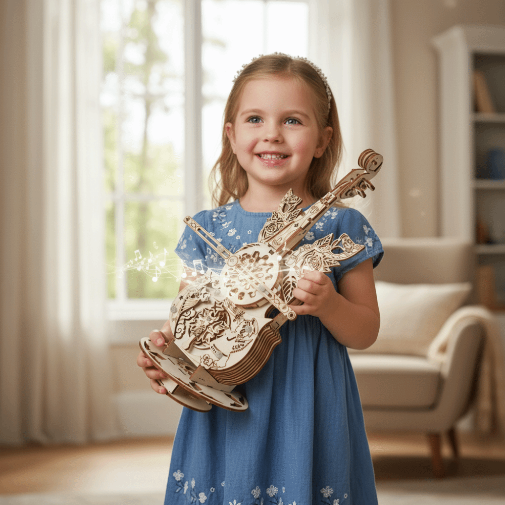 กล่องดนตรีไม้ 3 มิติ สำหรับเด็ - Musical Instrument Diy For Kids บทวิจารณ์และราคา