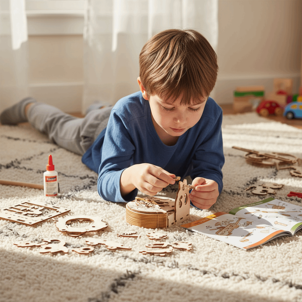 กล่องดนตรีไม้ 3 มิติ สำหรับเด็ - Musical Instrument Diy For Kids บทวิจารณ์และราคา