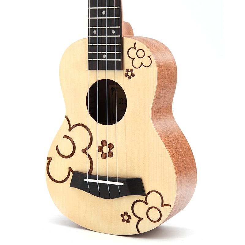อูคูเลเล่ขนาด 21 นิ้ว ไม้สปรูซ - Musical Instrument Hawaii บทวิจารณ์และราคา