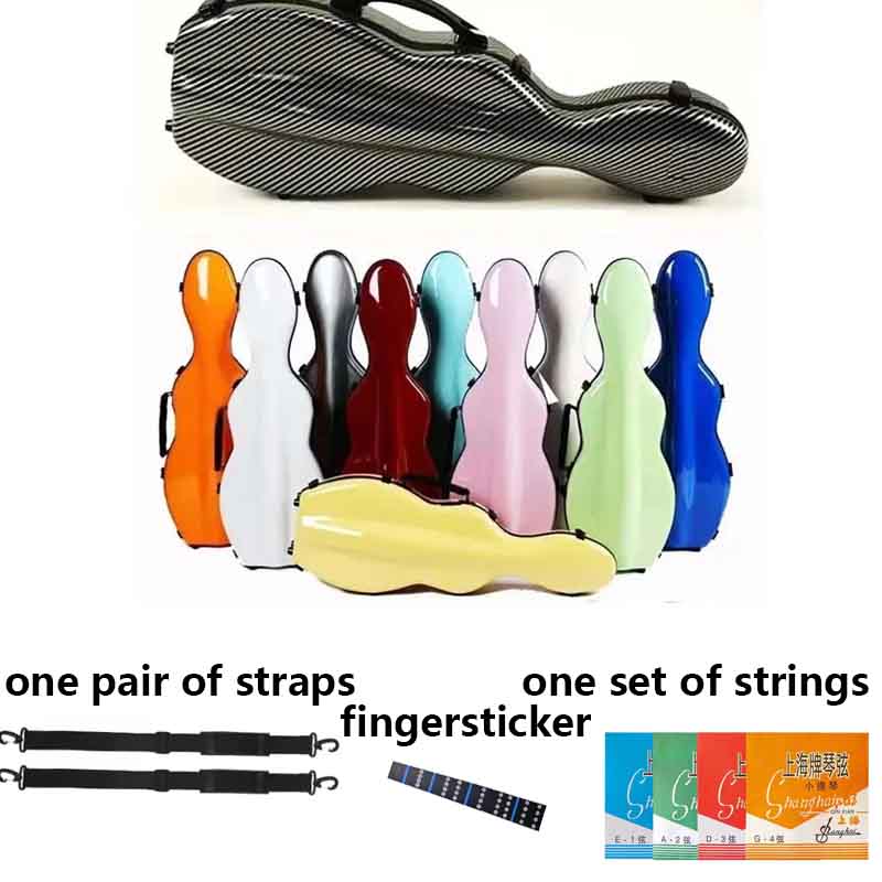 กล่องใส่ไวโอลินหลากสี คาร์บอนไ - Musical Instrument Cello บทวิจารณ์และราคา