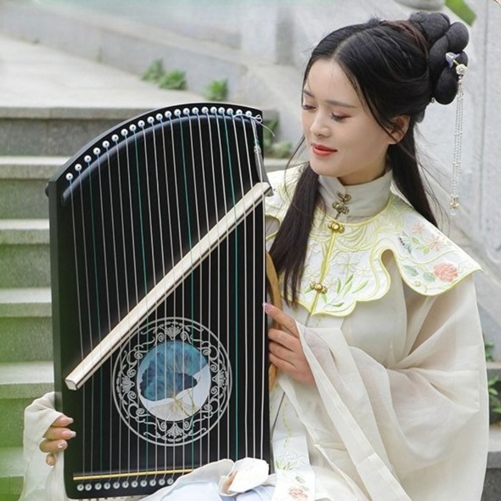 ไม้ 21-string MINI Guzheng Pro - Musical Instrument Oud บทวิจารณ์และราคา