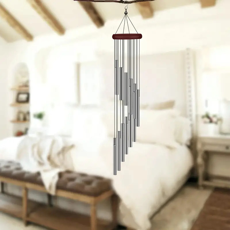 12 โลหะอลูมิเนียมหลอด Wind Chi - Wind Chime Tubular บทวิจารณ์และราคา