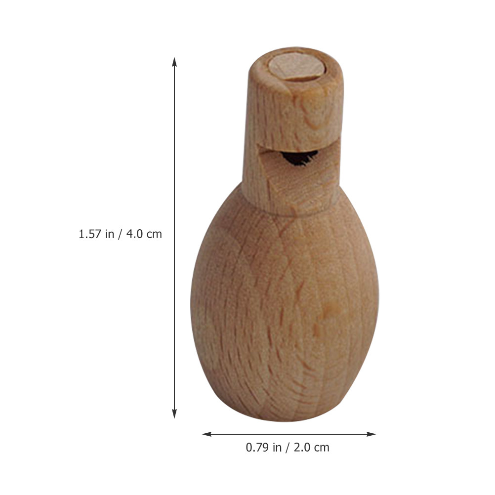 นกหวีดไม้แบบยังไม่ทาสี 4 ชิ้น  - Musical Instrument Diy For Kids บทวิจารณ์และราคา