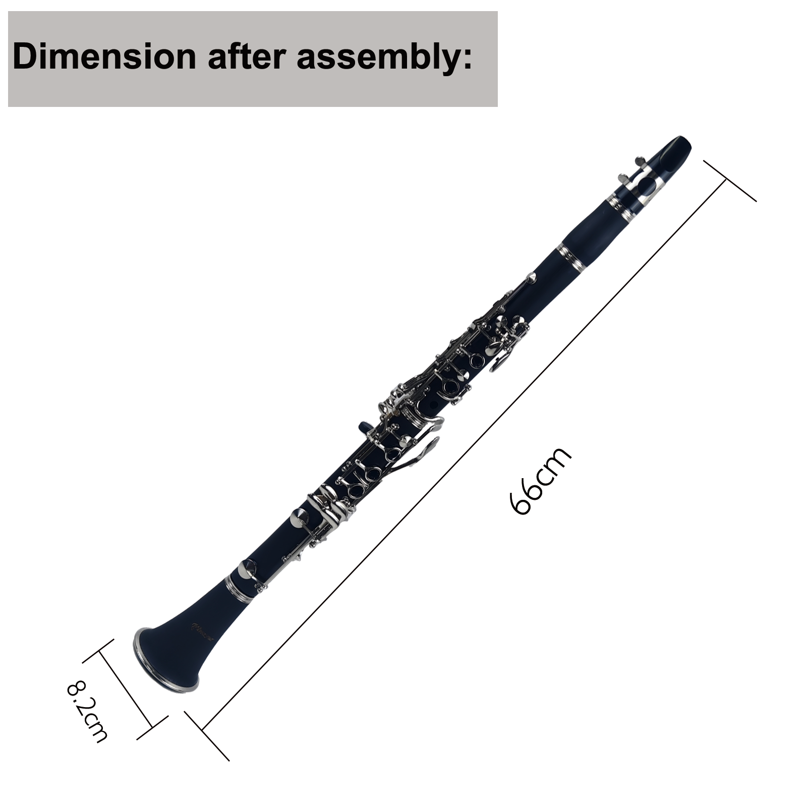 Miwayer คลาริเน็ต17คีย์ Bakeli - Musical Instrument Reed บทวิจารณ์และราคา