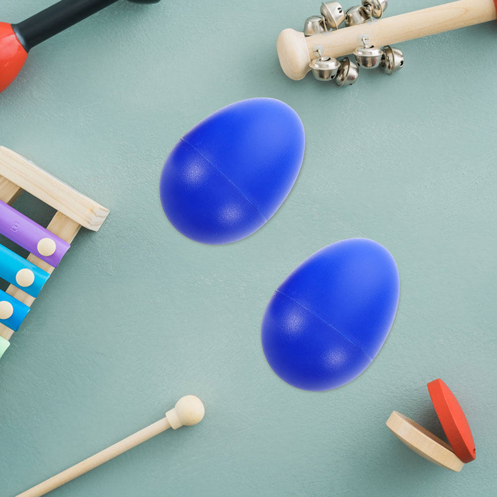 ไข่พลาสติกสีน้ำเงินสำหรับเขย่า - Musical Instrument Diy For Kids บทวิจารณ์และราคา